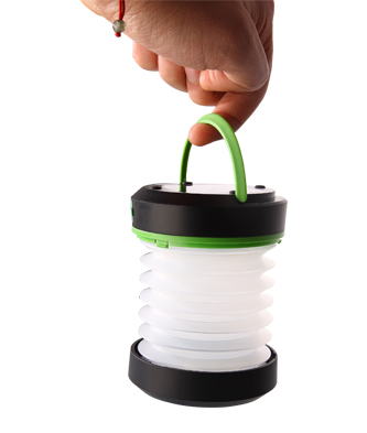 太阳能伸缩野营灯